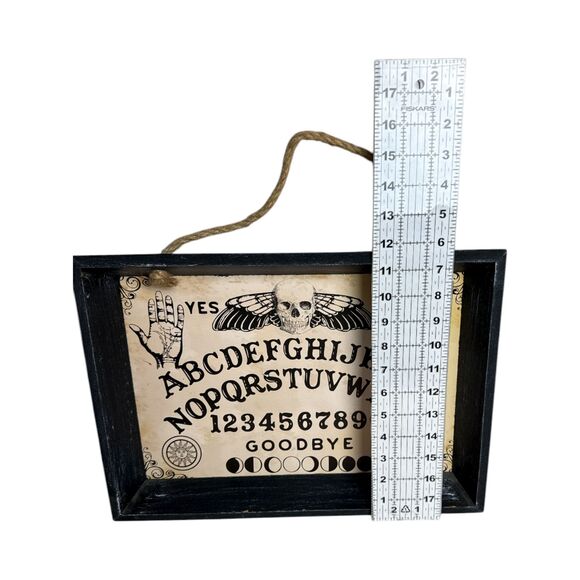 Gothic Spirit Board Wall Art with Planchette Hanging Décor Occult Design - Picture 2 of 4